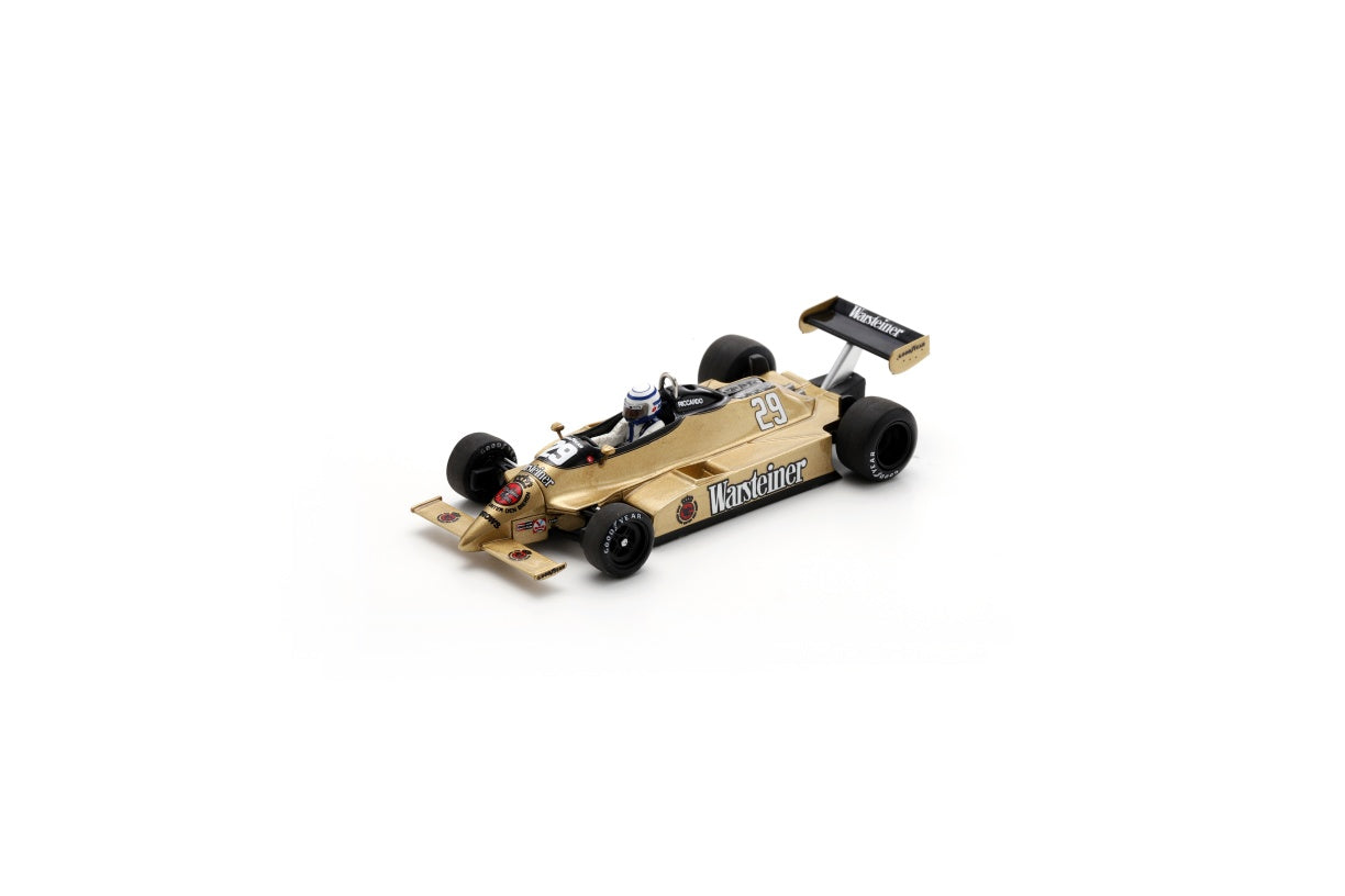 【2025年11月発売予定】 Spark S3989 1/43 Arrows A3 No.29 Argentinian GP 1980 Riccardo Patrese