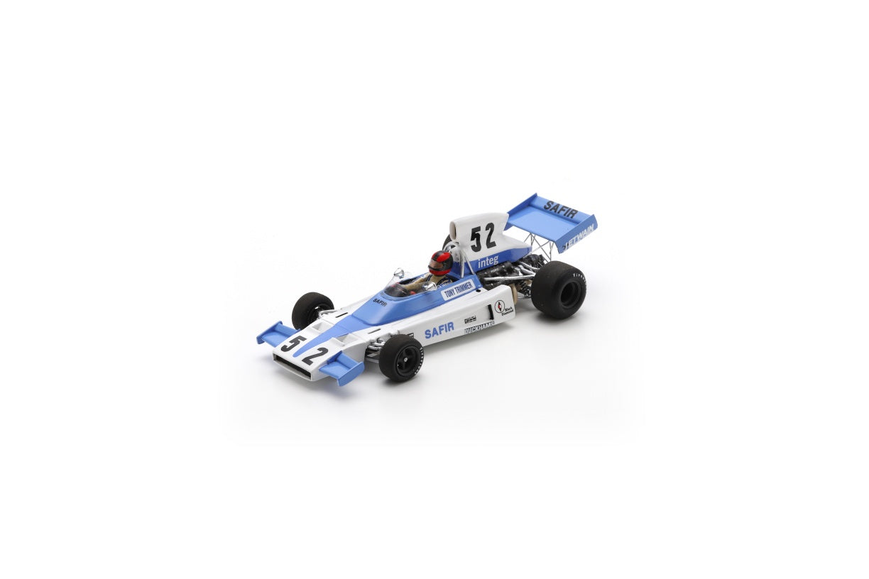 【2025年11月発売予定】 Spark S5749 1/43 Safir RJ02 No.52 Race of Champions 1975 Tony Trimmer