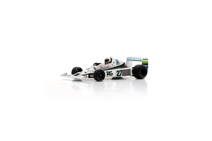 【2025年10月発売予定】 Spark S7496 1/43 Williams FW06 No.27 Long Beach GP 1979 Aaron Jones