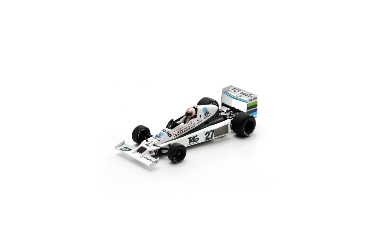 【2025年10月発売予定】 Spark S7496 1/43 Williams FW06 No.27 Long Beach GP 1979 Aaron Jones