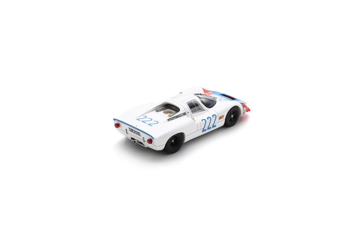 【2025年12月以降発売予定】 Spark SI038 1/43 Porsche 907 No.222 4th Targa Florio 1968  H. Herrmann - J. Neerpasch