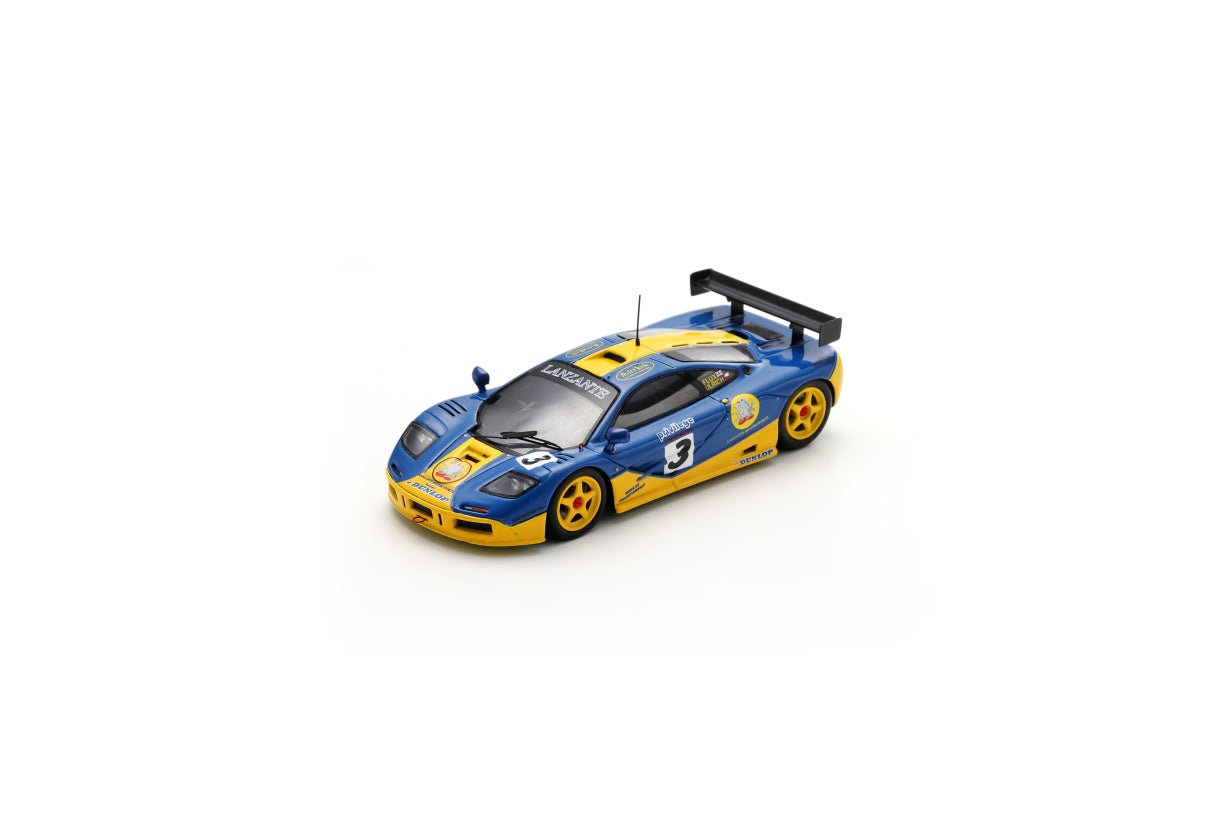 【2025年10月以降発売予定】 Spark UK039 1/43 McLaren F1 GTR No.3 British GT Championship 1996 I. Flux - J. Ulrich