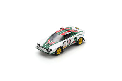 【2025年12月発売予定】 Spark 18S946 1/18 Lancia Stratos No.10 Winner Monte Carlo Rally 1976 S. Munari - S. Maiga