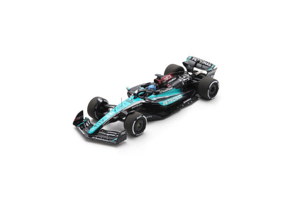 Spark S9569 1/43 Mercedes-AMG PETRONAS Formula One Team No.63 F1 W15 E Performance 4th Singapore GP 2024 George Russell