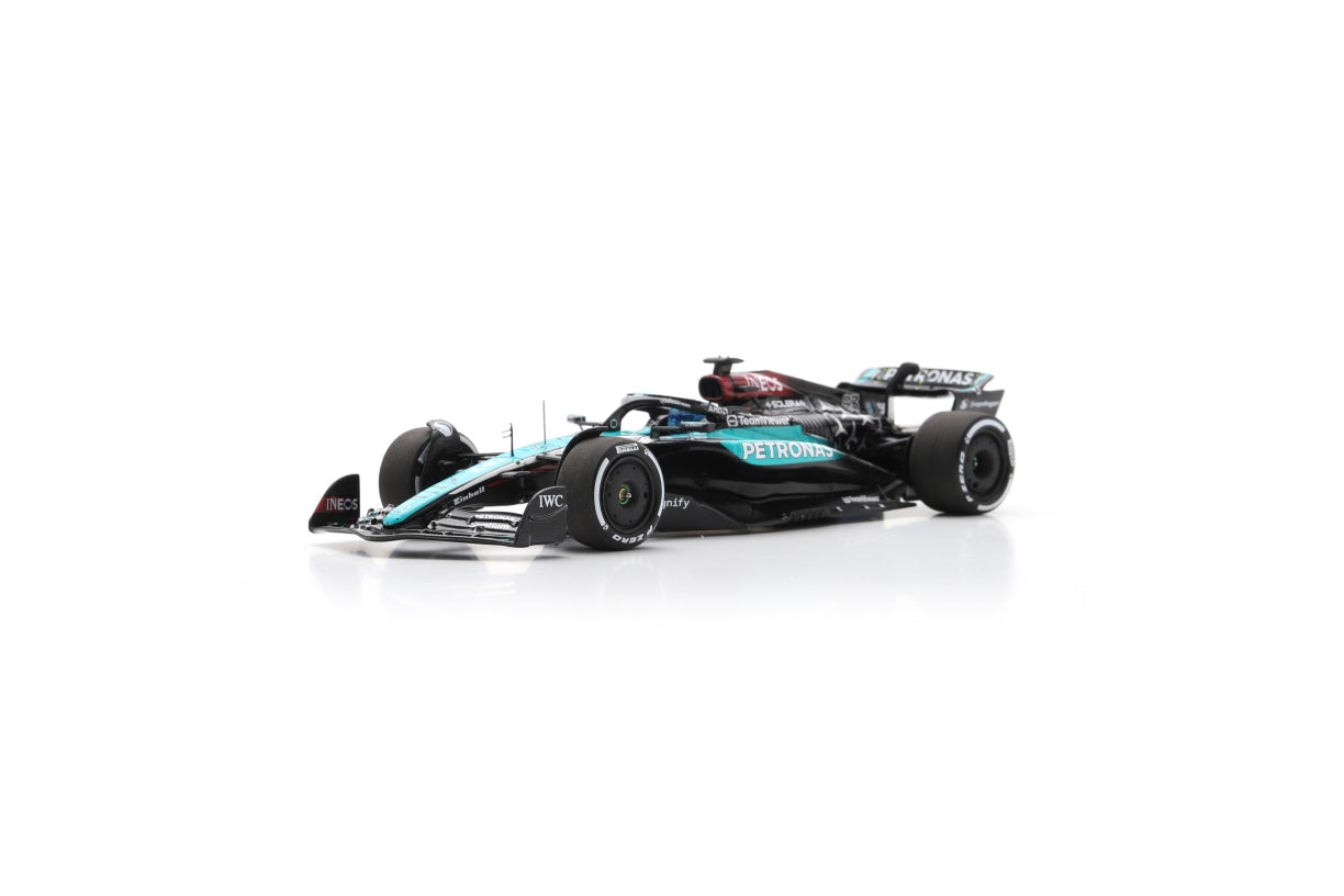 Spark S9569 1/43 Mercedes-AMG PETRONAS Formula One Team No.63 F1 W15 E Performance 4th Singapore GP 2024 George Russell
