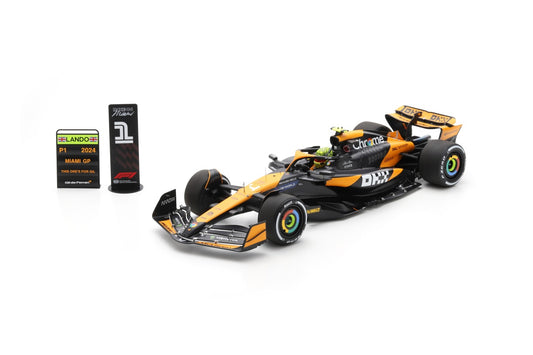 【2025年11月発売予定】 Spark 12S047 1/12 McLaren Formula 1 Team MCL38 No.4 Winner Miami GP 2024 Lando Norris