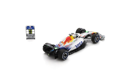 Spark S9574 1/43 Racing Bulls VCARB 02 No.6 Visa Cash App Racing 8th Japanese GP 2025Bulls Formula One Team Isack Hadjar