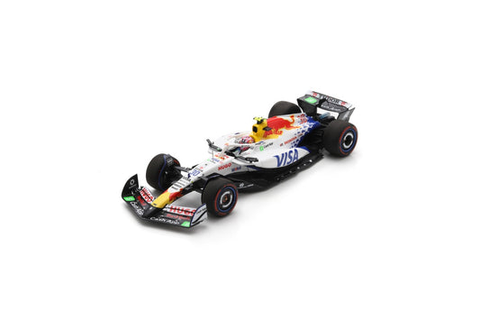 Spark S9591 1/43 Racing Bulls VCARB 02 No.30 Visa Cash App Racing Bulls Formula One Team Japanese GP 2025 Liam Lawson