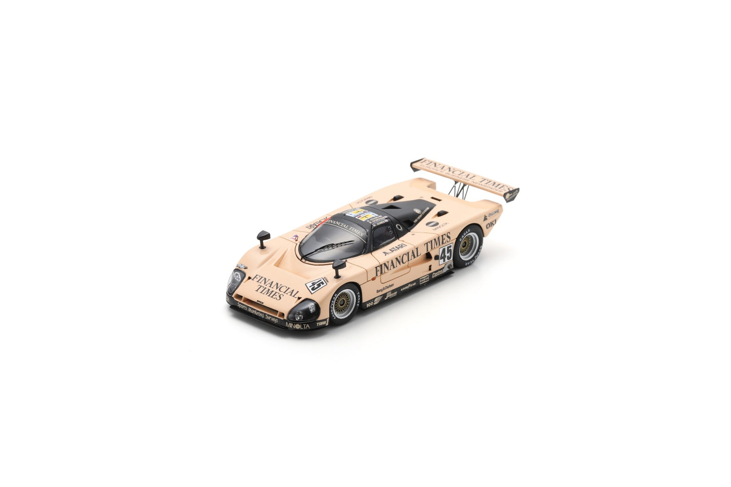 【2025年12月発売予定】 Spark S6820 1/43 Spice SE 89 C No.45 24H Le Mans 1991 N. Adams - R. Donovan - R. Jones