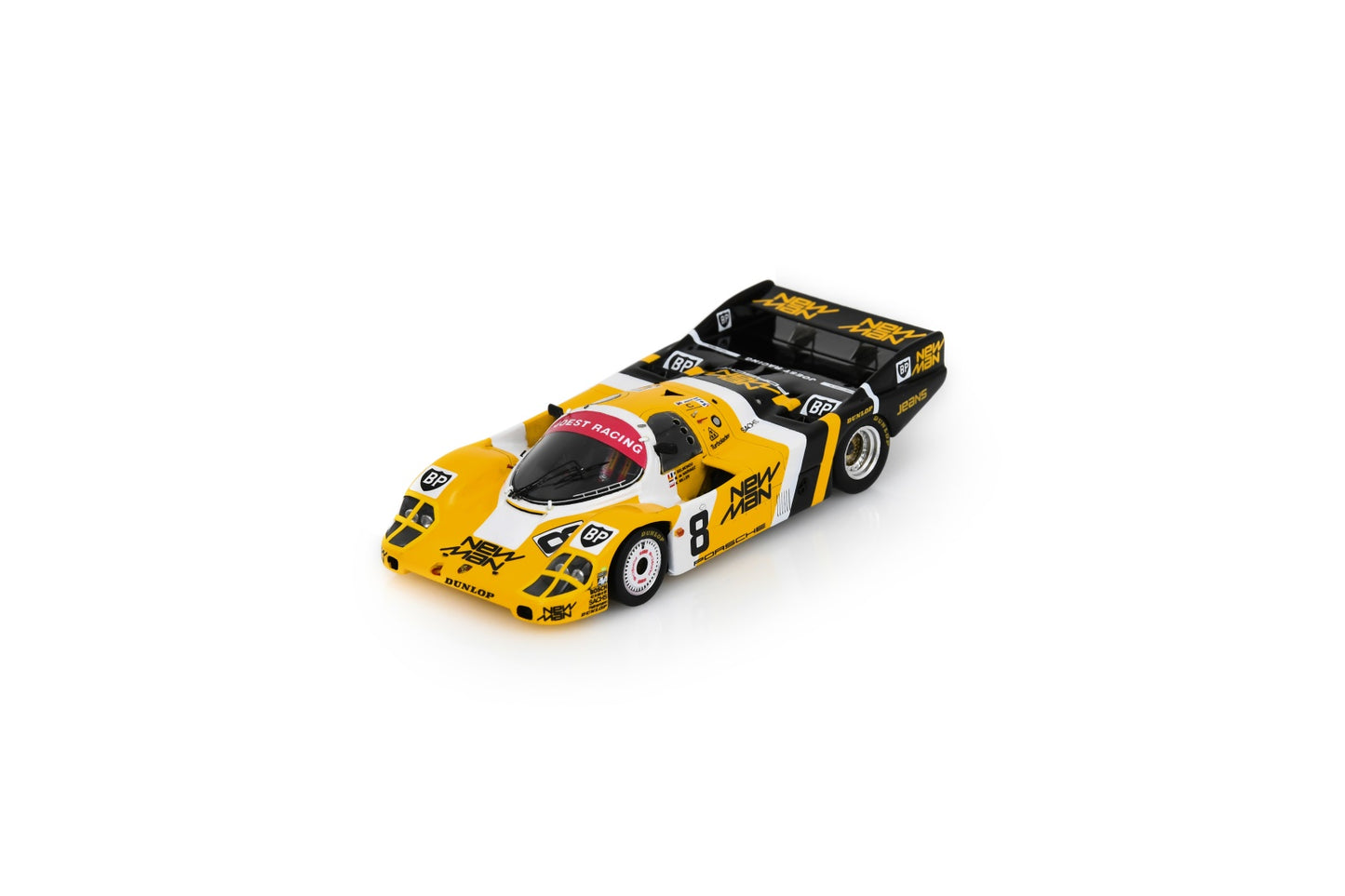 【2025年12月発売予定】 Spark S9866 1/43 Porsche 956 No.8 24H Le Mans 1985 P. Belmondo - M. de Narvaez - K. Miller