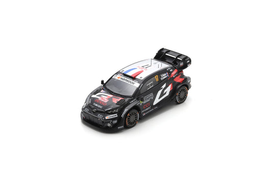 Spark S6888 1/43 TOYOTA GR Yaris Rally1 No.17 TOYOTA GAZOO Racing WRT Winner Rally Monte Carlo 2025 S. Ogier - V. Landais S. Ogier's 10th Rally Monte Carlo victories