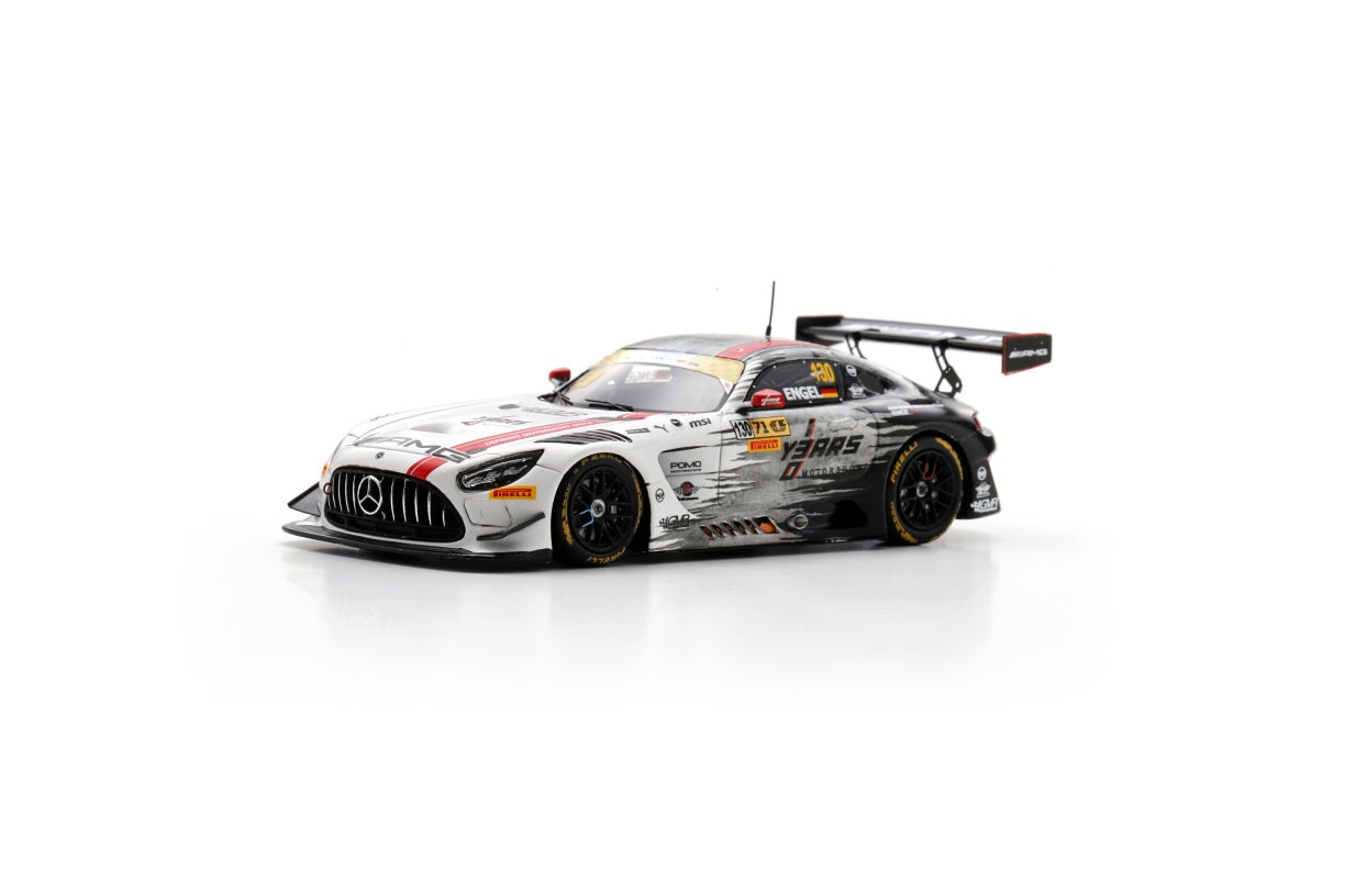 Spark 43MC24 1/43 Mercedes-AMG GT3 Evo No.130 Mercedes-AMG Team GMR Winner FIA GT World Cup Macau 2024 Maro Engel