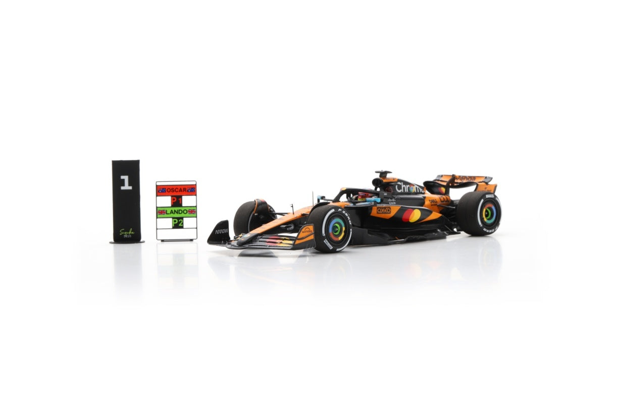 Spark S9580 1/43 McLaren No.81 McLaren Formula 1 Team Winner Chinese GP 2025  Oscar Piastri