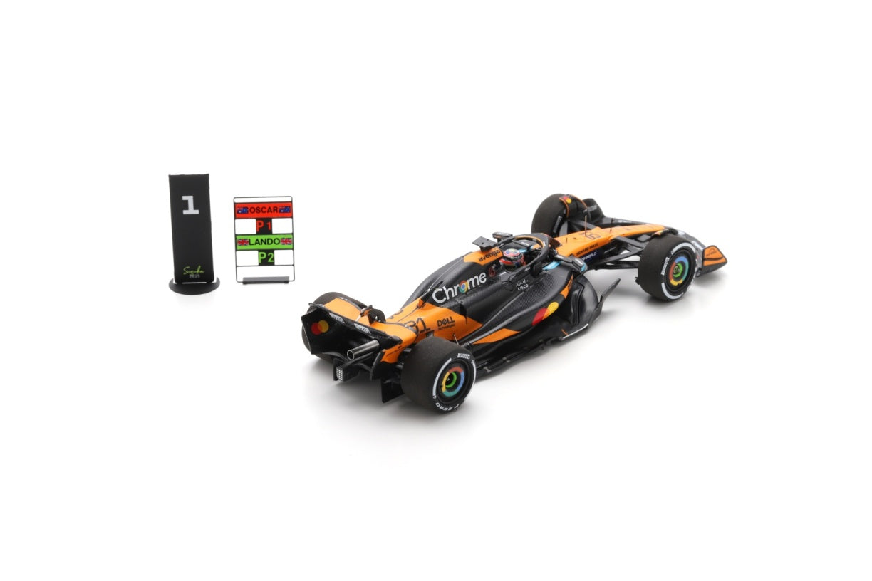 Spark S9580 1/43 McLaren No.81 McLaren Formula 1 Team Winner Chinese GP 2025  Oscar Piastri