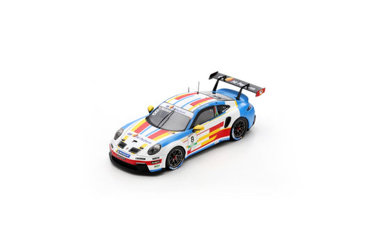 Spark SI028 1/43 Porsche 911 GT3 Cup No.8 Porsche Carrera Cup Italia Champion 2024 Keagan Masters