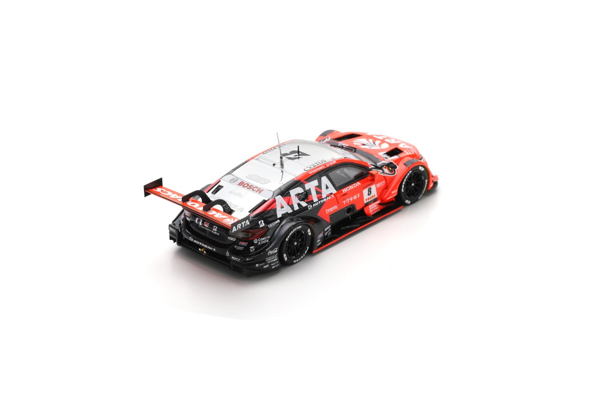 Spark 43SGT25008 1/43 ARTA MUGEN CIVIC TYPE R-GT #8 ARTA No.8 GT500 SUPER GT 2025 T. Nojiri - N. Matsushita