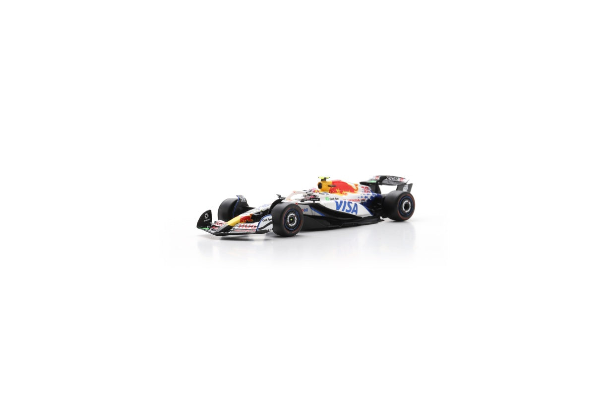 Spark Y438 1/64 Racing Bulls VCARB 02 No.30 Visa Cash App Racing Bulls Formula One Team Japanese GP 2025 Liam Lawson