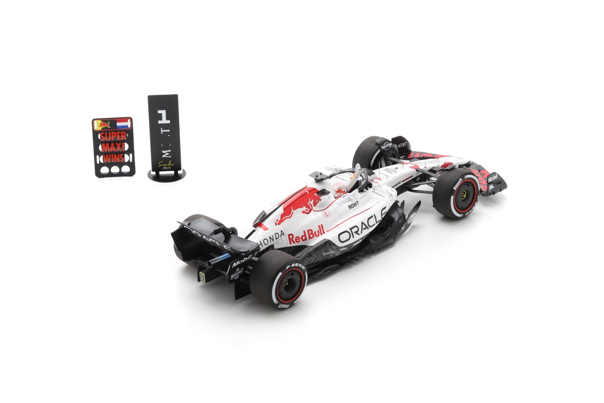 【2025年11月発売予定】 Spark 18S1004 1/18 Red Bull Racing RB21 No.1 Oracle Red Bull Racing Winner Japanese GP 2025 Max Verstappen