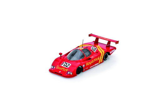 Spark S8227 1/43 Ecosse C 286 No.102 8th Le Mans 24H 1987 D. Leslie - R. Mallock - M. Duez