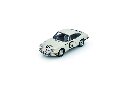 Spark S9757 1/43 Porsche 911S No.67 Le Mans 24H 1967 P. Boutin - P. Sanson