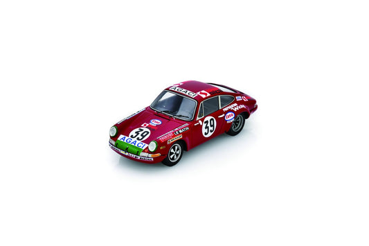 【2026年4月発売予定】 Spark S9765 1/43 Porsche 911S No.39 11th Le Mans 24H 1971 G. Verrier - G. Foucault