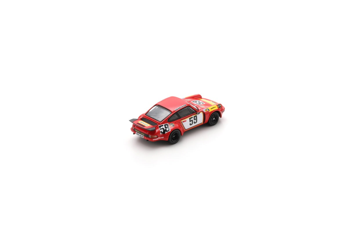 【2025年11月発売予定】 Spark 64S028 1/64 Porsche 911 Carrera RSR 3.0 No.59 24H Le Mans 1975 T. Schenken - H. Ganley