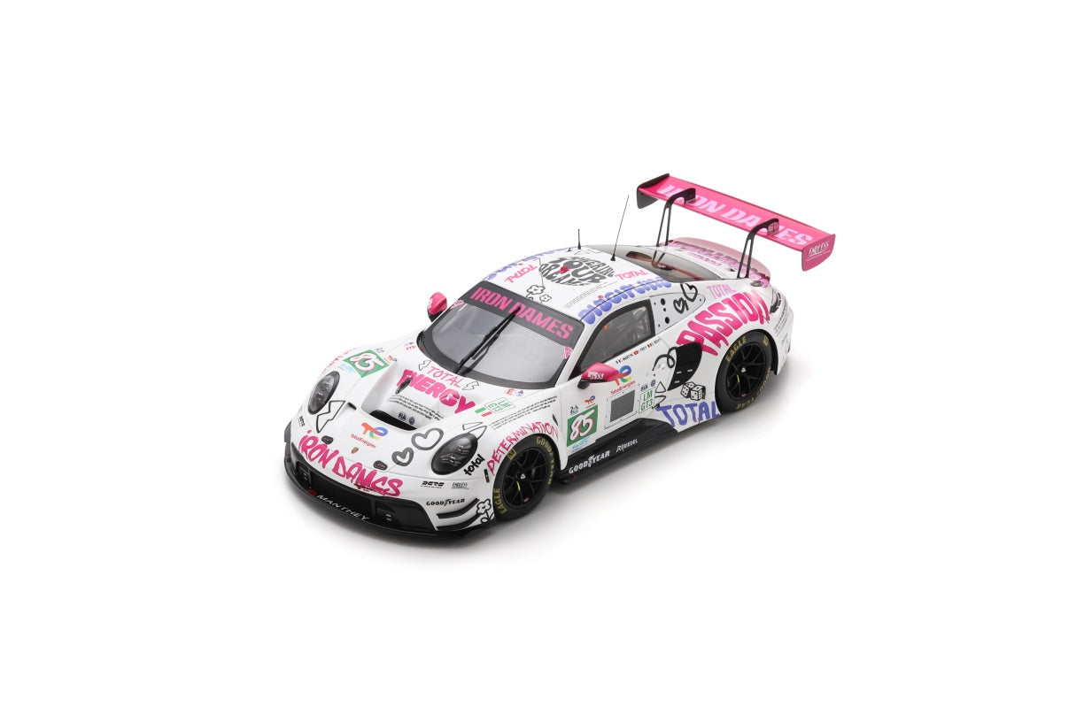 【2025年12月発売予定】  Spark  18S1068  1/18  Porsche 911 GT3 R LMGT3 No.85 IRON DAMES Le Mans 24H 2025 C. Martin - R. Frey - S. Bovy
