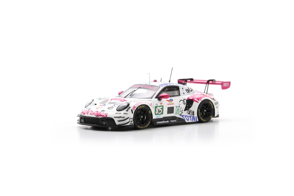 Spark S9302 1/43 Porsche 911 GT3 R LMGT3 No.85 IRON DAMES Le Mans 24H 2025 C. Martin - R. Frey - S. Bovy