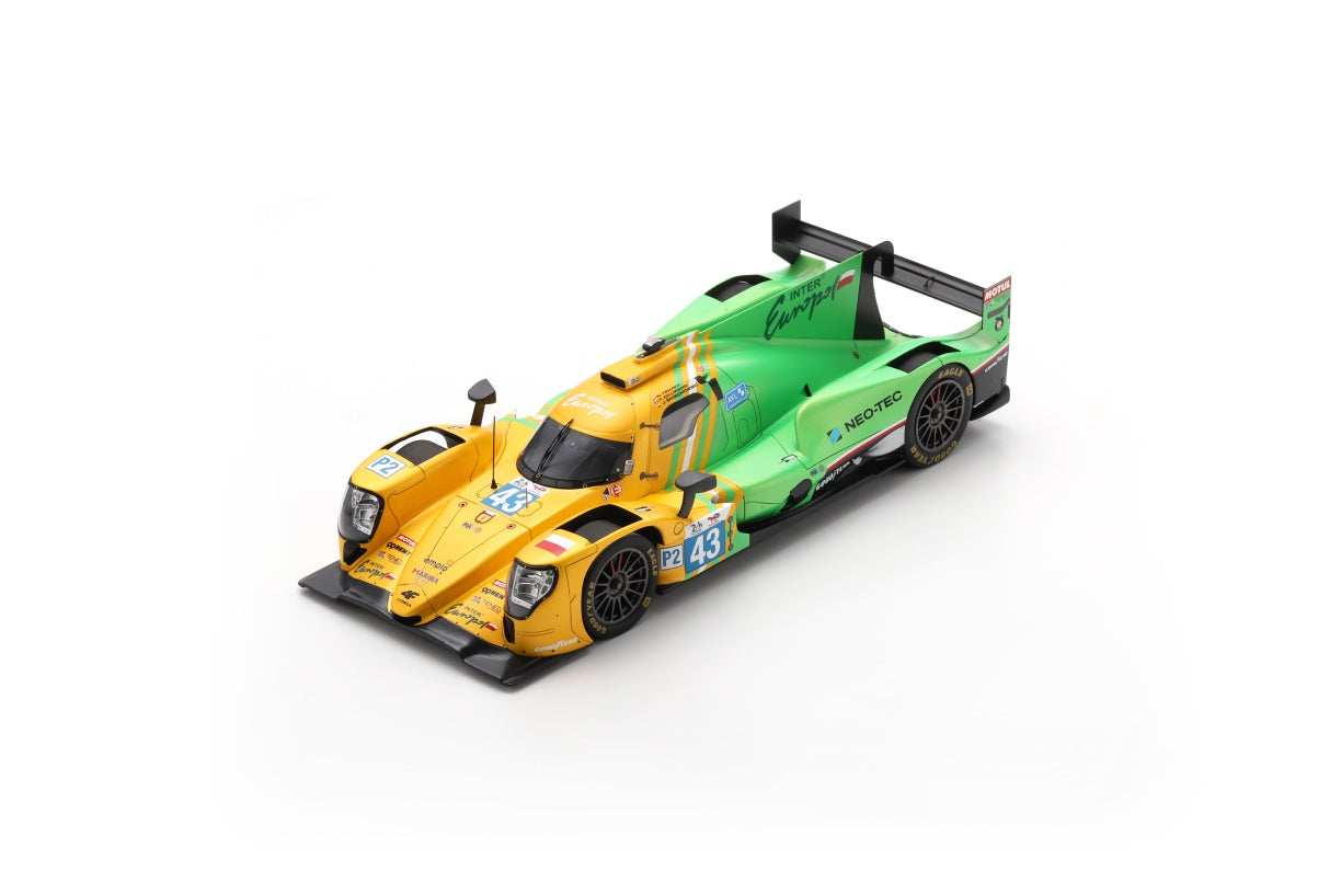 【2025年12月発売予定】  Spark  18S1065  1/18  Oreca 07 - Gibson No.43 INTER EUROPOL COMPETITION Winner LMP2 class Le Mans 24H 2025 J. Smiechowski - T. Dillmann - N. Yelloly