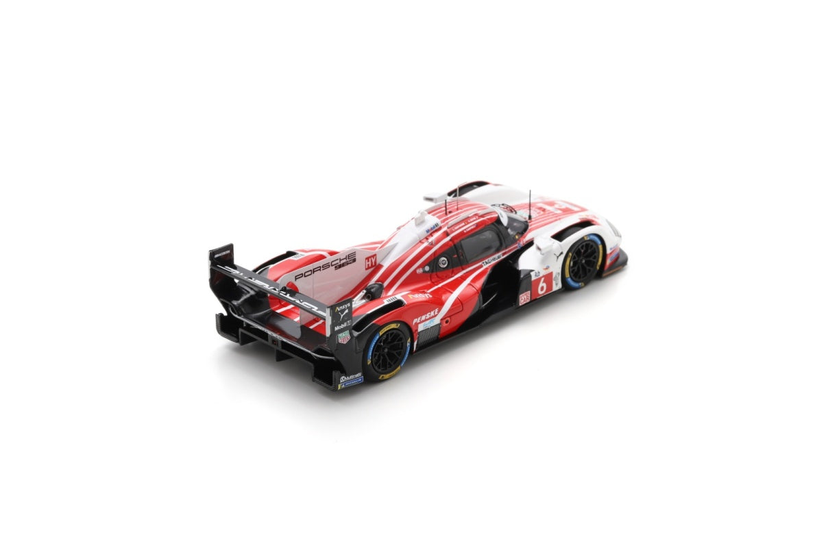 Spark S9258 1/43 Porsche 963 No.6 PORSCHE PENSKE MOTORSPORT 2nd Le Mans 24H 2025 K. Estre - L. Vanthoor - M. Campbell