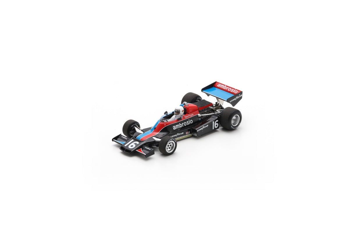 Spark S3913 1/43 Shadow DN8 No.16 Brazil GP 1977 Tom Pryce