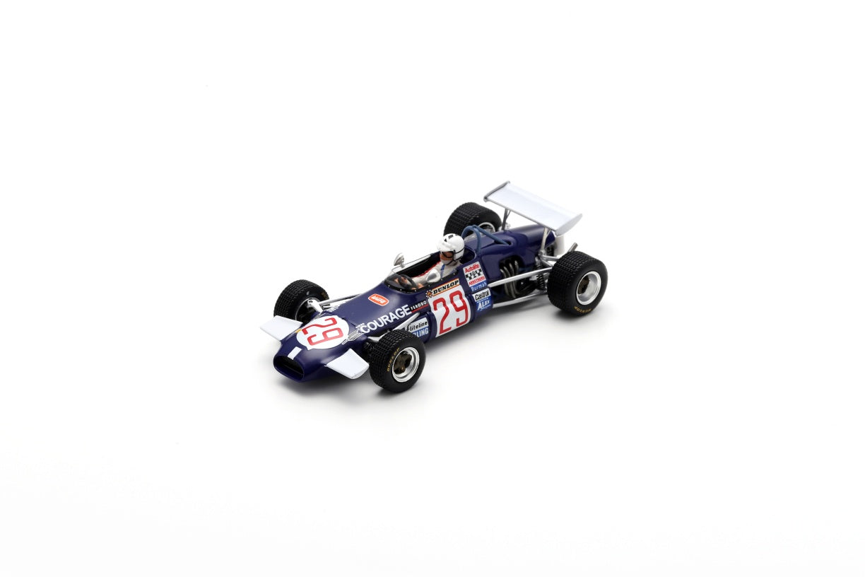 【2026年4月発売予定】 Spark S8306 1/43 Brabham BT30 No.29 6th German GP 1969 Richard Attwood