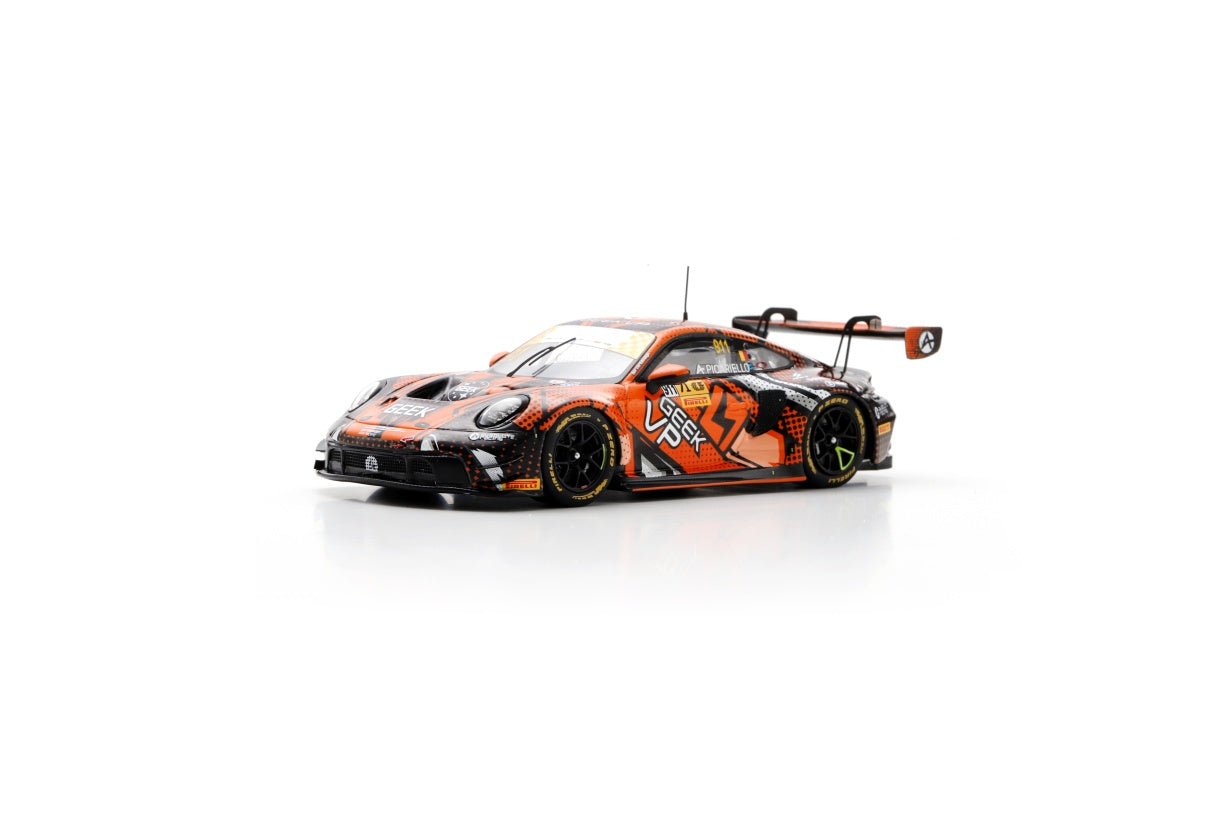 Spark SA291 1/43 Porsche 911 GT3 R (992) No.911 Absolute Racing 4th FIA GT World Cup Macau 2024 Alessio Picariello