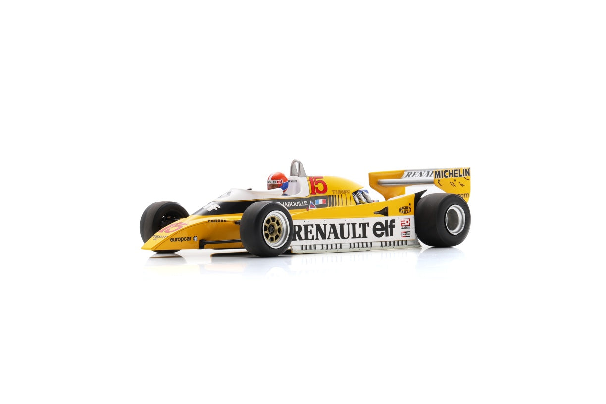 【2026年2月発売予定】  Spark  18S447  1/18  Renault RE20 No.15 Winner Austrian GP 1980 Jean-Pierre Jabouille