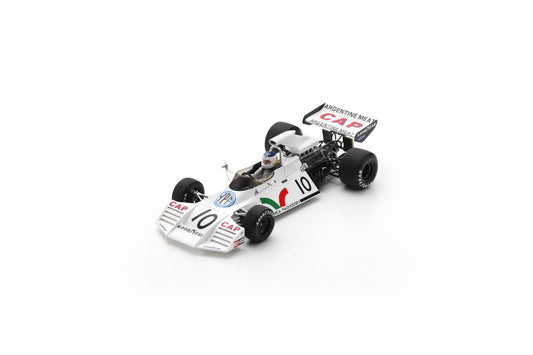 【2026年2月発売予定】  Spark  18S544  1/18  Brabham BT42 No.10 3rd French GP 1973 Carlos Reutemann