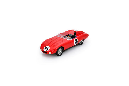 【2025年12月発売予定】 Spark S5084 1/43 Osca Sport 750 No.46 19th Le Mans 24H 1957 J. Laroche - R. Radix