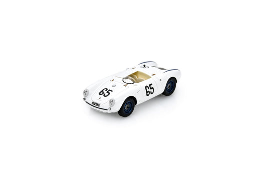【2025年12月発売予定】 Spark S9714 1/43 Porsche 550 No.65 18th Le Mans 24H 1955 G. Olivier - J. Jeser
