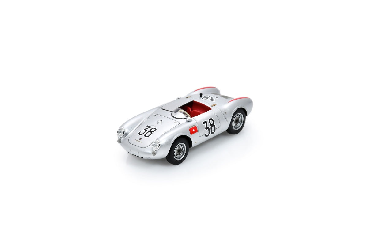 【2026年1月発売予定】 Spark S9715 1/43 Porsche 550 No.38 Le Mans 24H 1955 W. Ringgenberg - H. Gilomen