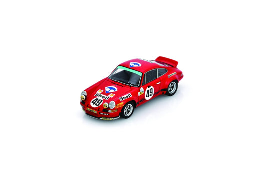 Spark S9786 1/43 Porsche Carrera RSR 2.8 No.49 Le Mans 24H 1973 J. Egreteaud - J-C. Lagniez