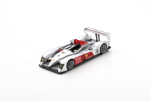【2026年2月発売予定】 Spark 43LM06 1/43 Audi R10 TDI No.8 Team Joest Winner 24H Le Mans 2006 F. Biela - E. Pirro - M. Werner