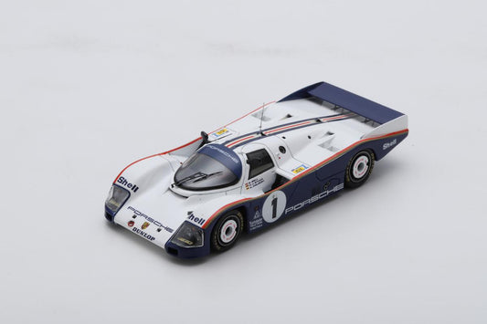 【2026年4月発売予定】 Spark 43LM86 1/43 Porsche 962C 2.6L Turbo No.1 Winner 24H Le Mans 1986 H-J.Stuck - D. Bell - A. Holbert