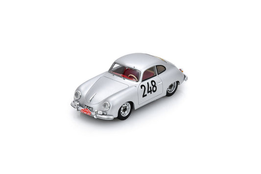 【2026年1月発売予定】 Spark S6137 1/43 Porsche 356 1500 No.248 Rally Monte Carlo 1955 M. Nathan - H. Schellhaas