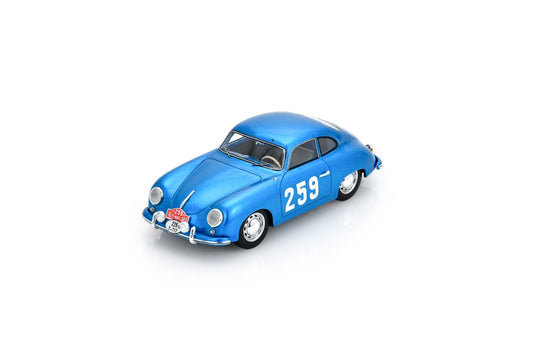 【2026年1月発売予定】 Spark S6138 1/43 Porsche 356 1500 No.259 Rally Monte Carlo 1955 C. Cooper - J. Fischel