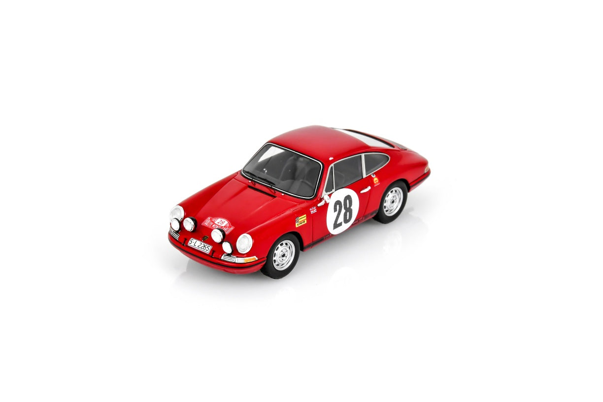 【2026年1月発売予定】 Spark S6613 1/43 Porsche 911S No.28 Rally Monte Carlo 1969 V. Elford - D. Stone