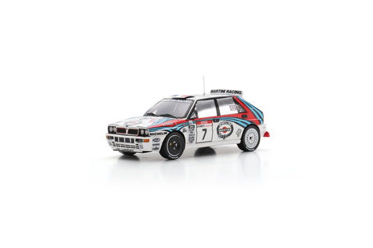 【2026年1月発売予定】 Spark S9018 1/43 Lancia Delta HF Integrale EVO No.7 3rd Tour de Corse - Rally de France 1992 P. Bugalski - D. Giraudet