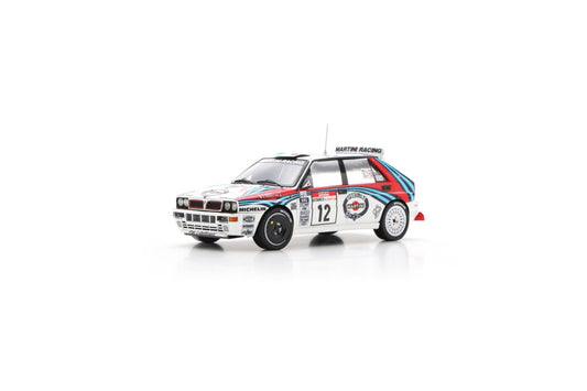 【2026年2月発売予定】 Spark S9019 1/43 Lancia Delta HF Integrale EVO No.12 6th Tour de Corse - Rally de France 1992 A. Aghini - S. Farnocchia