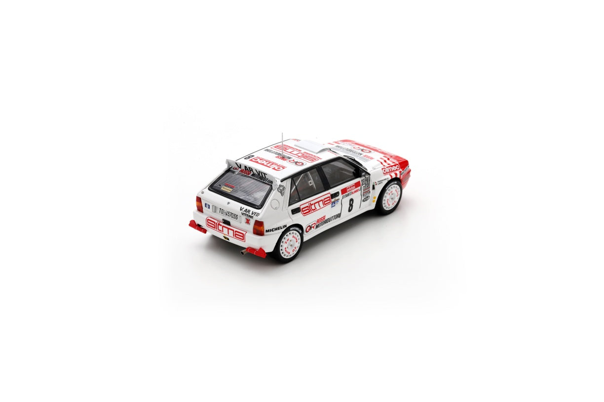 【2026年1月発売予定】 Spark S9020 1/43 Lancia Delta HF Integrale EVO No.8 8th Tour de Corse - Rally de France 1992 P. Liatti - L. Tedeschini