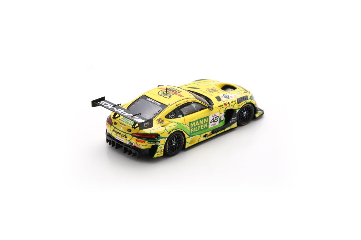 Spark SB855 1/43 Mercedes-AMG GT3 EVO No.48 M-AMG Team MANN-FILTER 10th 24H Spa 2025  M. Engel - M. Cairoli - L. Auer