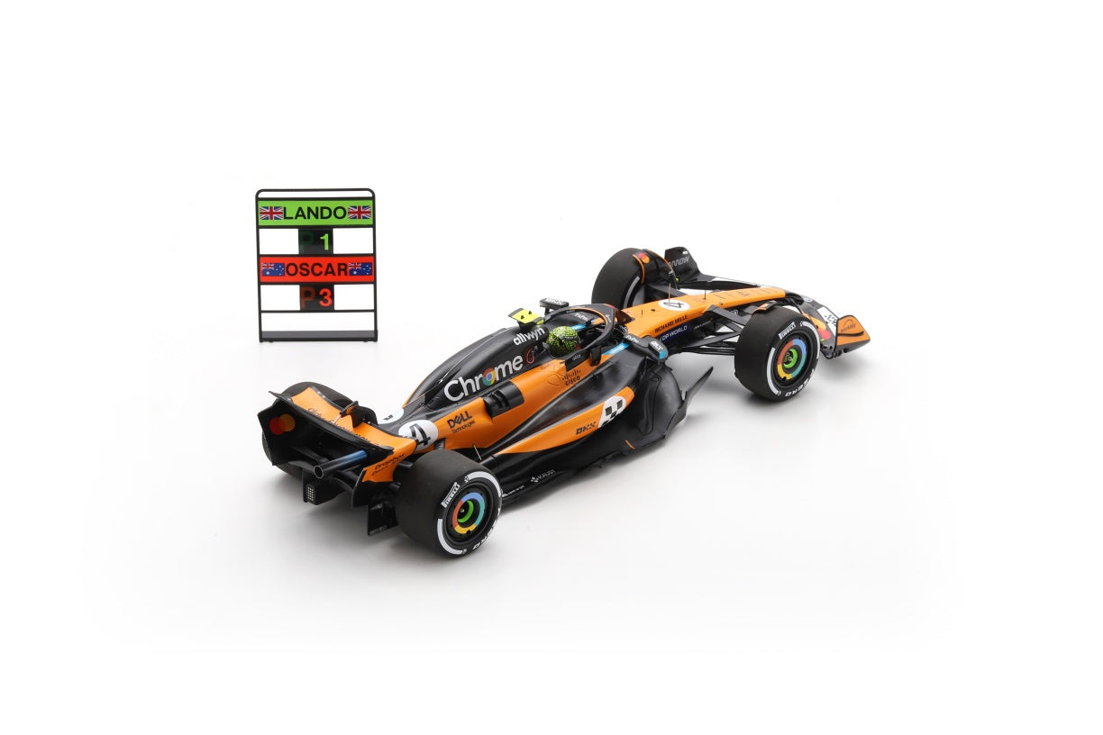 【2026年6月発売予定】 Spark 18S1011 1/18 McLaren MCL39 No.4 McLaren Formula 1 Team Winner Monaco GP 2025  Lando Norris