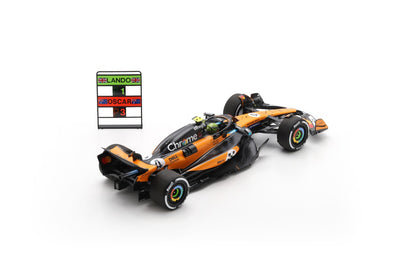 【2026年6月発売予定】 Spark 18S1011 1/18 McLaren MCL39 No.4 McLaren Formula 1 Team Winner Monaco GP 2025  Lando Norris